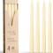 Edge Collections -10"-White-Elegant Taper Candles for Home and Events